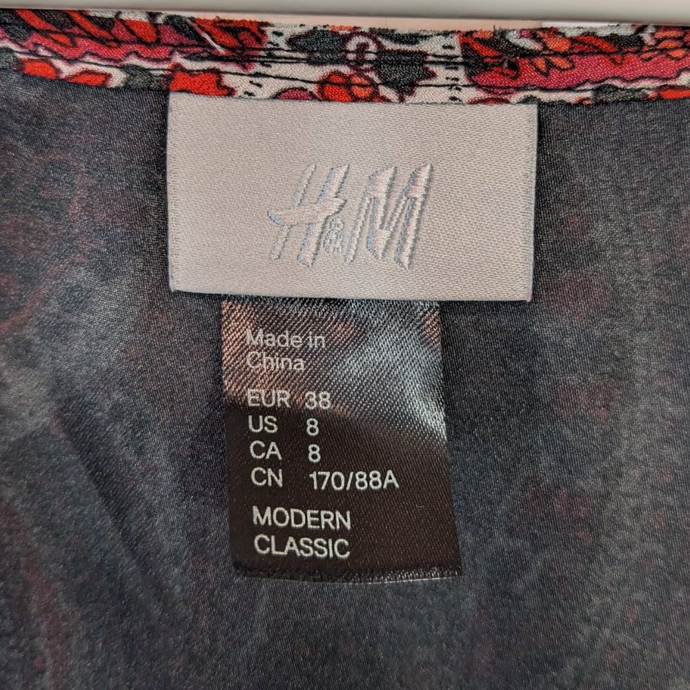 H&M Paisley Mini Dress - Picture 3 of 4